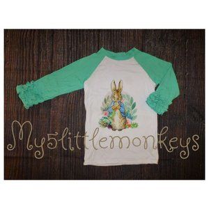 Boutique Peter Rabbit Long Sleeve Easter Shirt